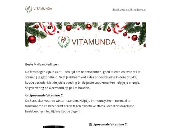 Nog voor de kerst in huis 🎄 – bestel nu je favoriete producten!