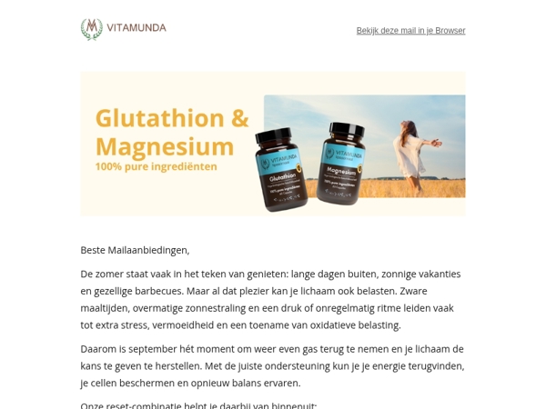 Zon, BBQ, stress? Tijd voor een reset 🔄
