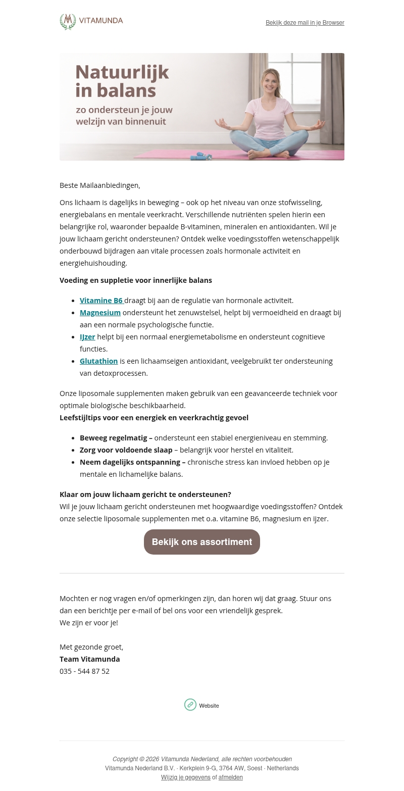 Wil je de innerlijke balans versterken? Wil je de innerlijke balans versterken?