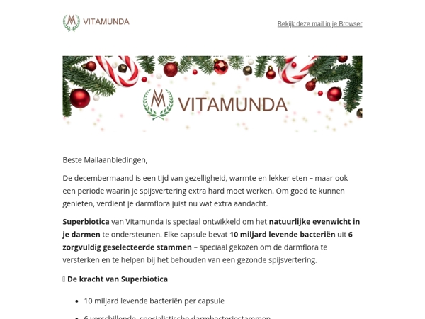 Geef je darmen een boost met Superbiotica 💚