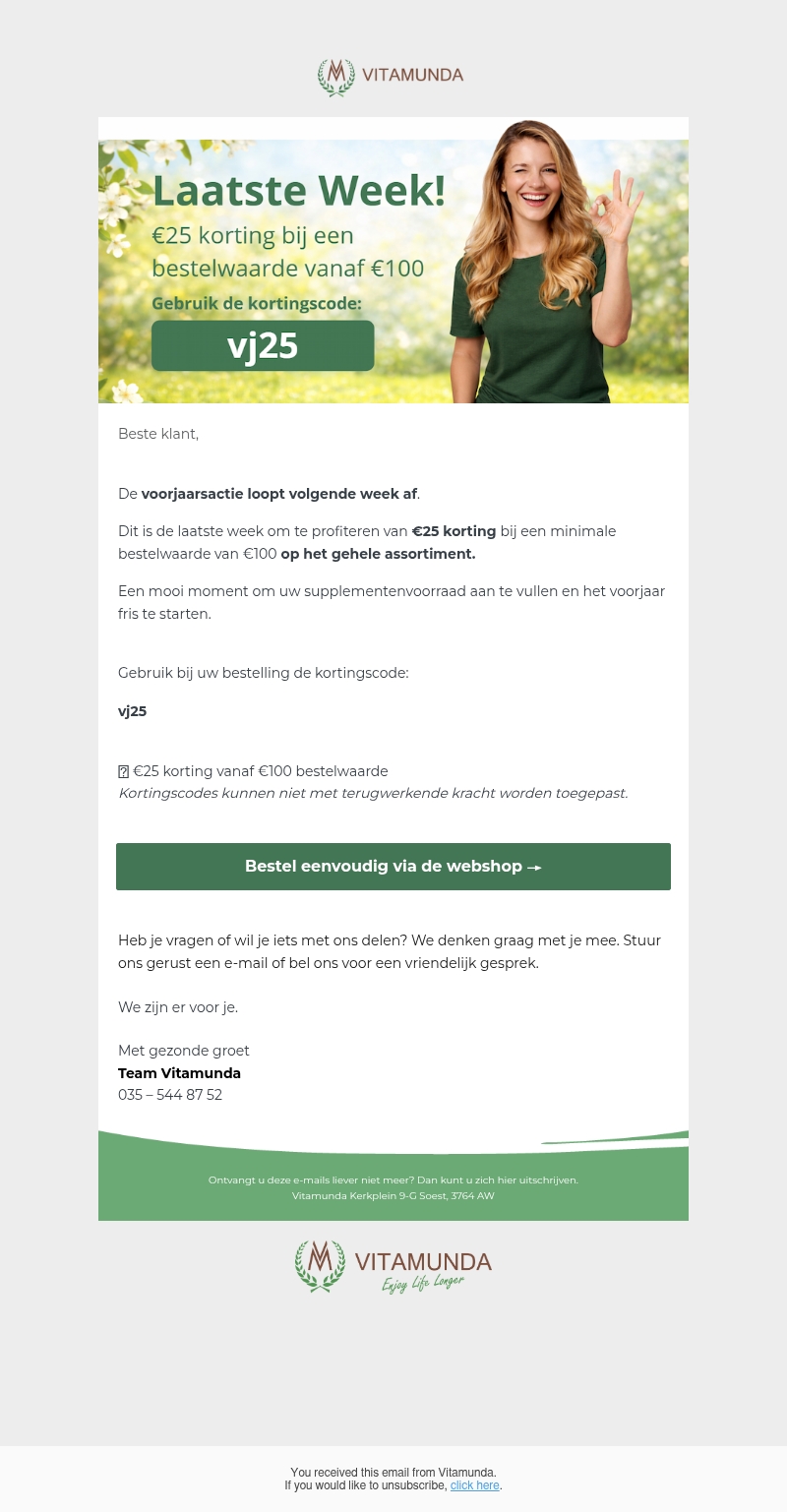 Laatste week: Gratis €25 Laatste week: Gratis €25