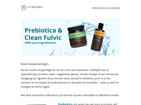 Energie tekort? Versterk je darmen én voed je cellen 🌿⚡