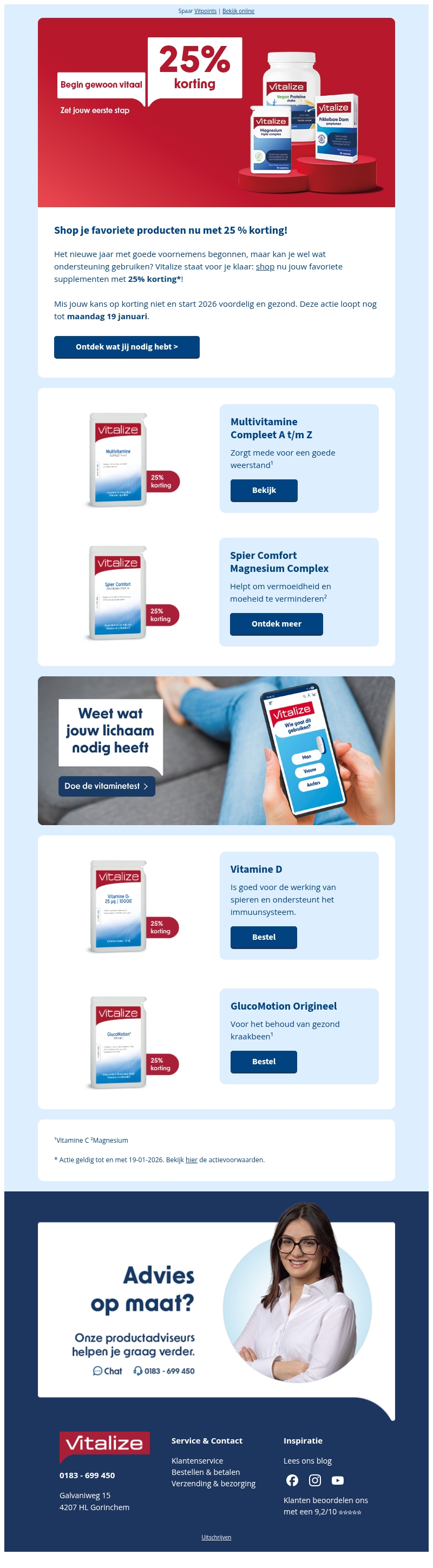 Shop je favoriete producten nu met 25% korting! Shop je favoriete producten nu met 25% korting!