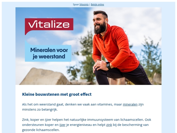 Mineralen voor je weerstand