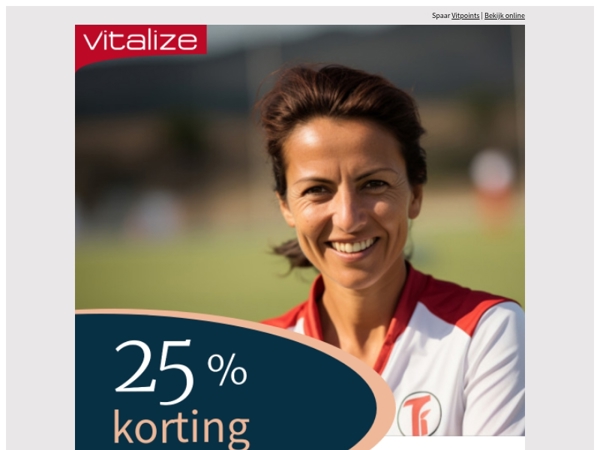 Pak deze week nog 25% korting