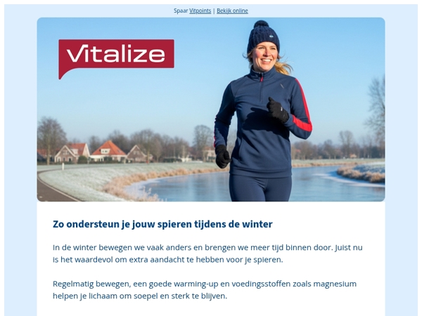 Wintertip! Extra aandacht voor je spieren