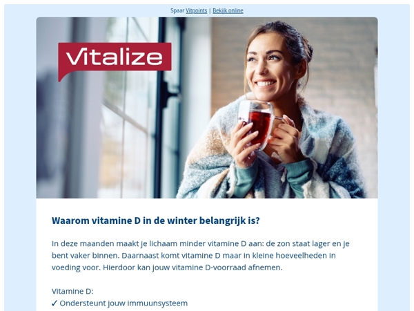 Weinig zon? Tijd om aan je vitamine D te denken