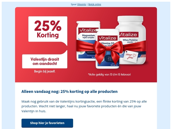 Laatste kans: 25% korting