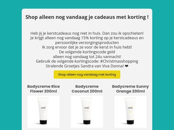 Laatste dag: Mega kerst actie!