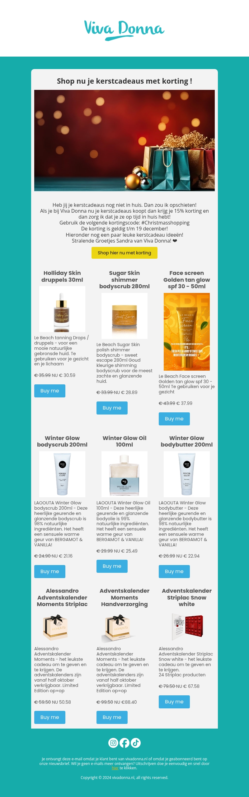 Mega kerst actie! Bekijk de actie snel Mega kerst actie! Bekijk de actie snel