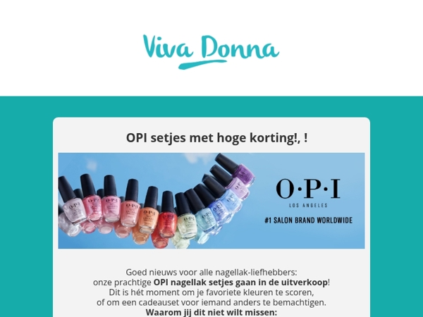 💅 OPI Nagellak Setjes in de uitverkoop – grijp nu je kans!