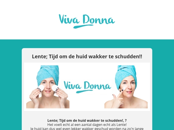 Lente; Tijd om de huid wakker te schudden!