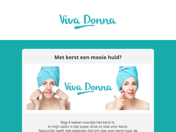 Met kerst een stralende huid?