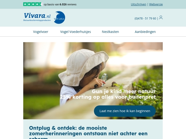 📴 Ruil schermtijd in voor natuurtijd