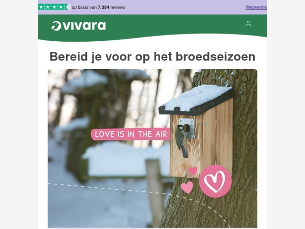 💕 Bereid je voor op het broedseizoen