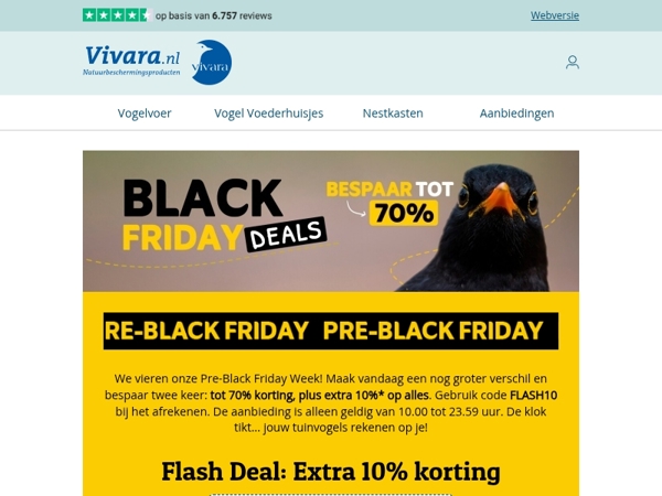 Koualarm ❄️ ➡️ Slechts 14 u: -70 % + extra 10 % korting