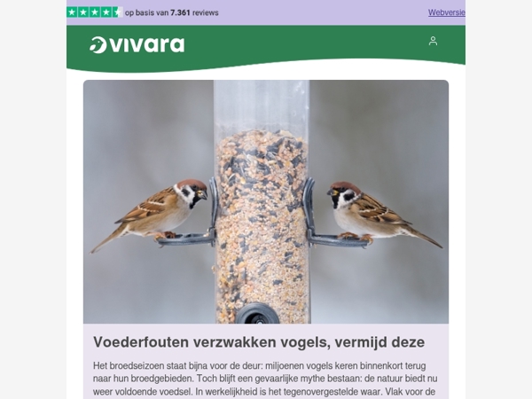 ❄️4 voedertips voor de late winter