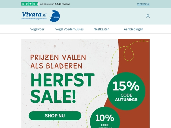 🍂 Profiteer van herfstkortingen