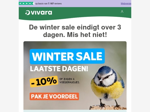 🎯 Nog 3 dagen: 10% korting