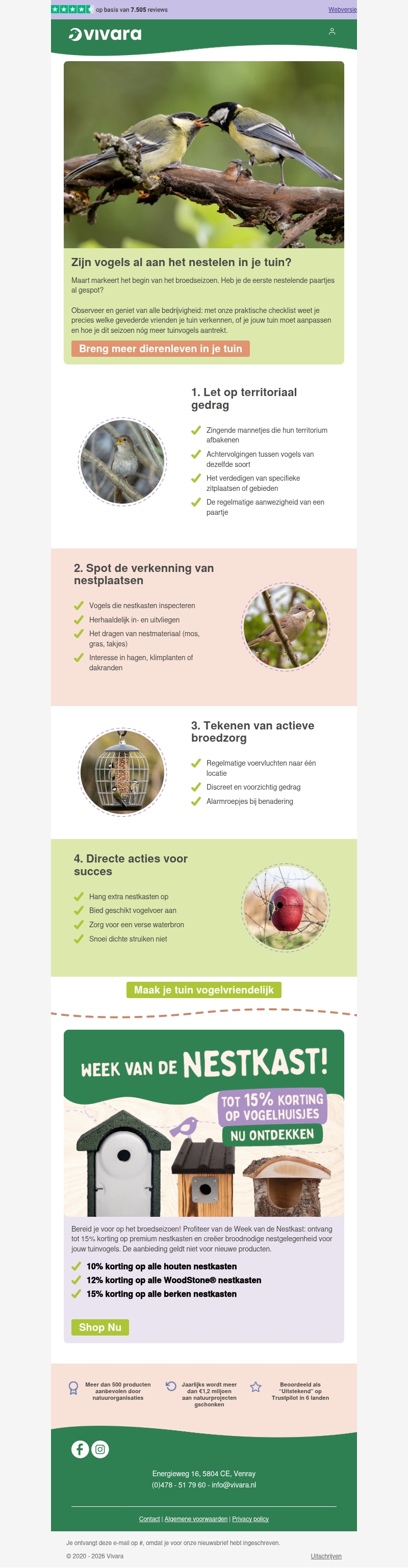 Nestelende paartjes gespot? π¦ Nestelende paartjes gespot? π¦