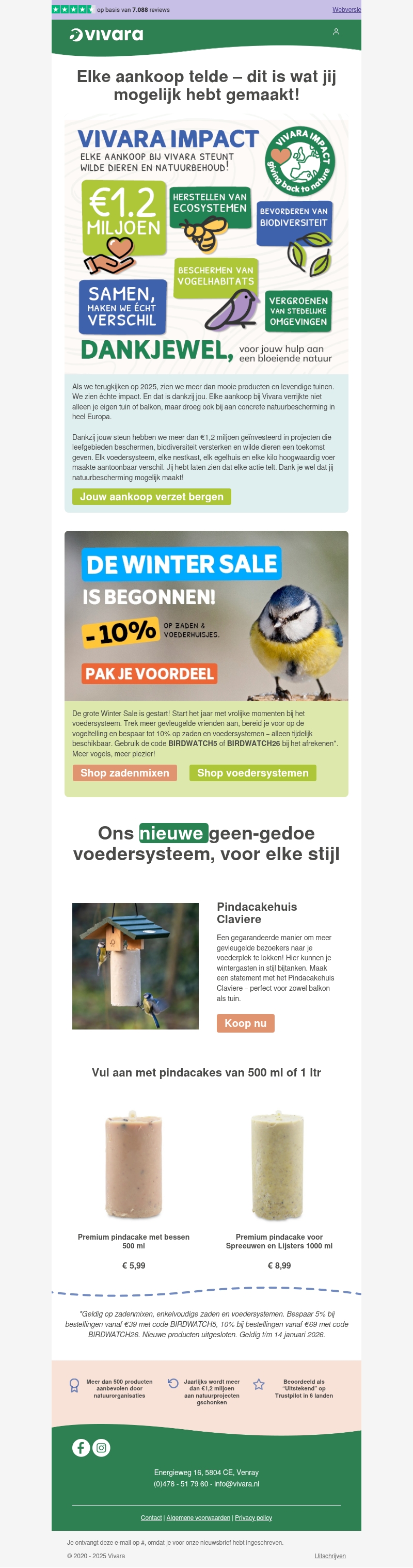 π Bedankt voor jouw impact in 2025! π Bedankt voor jouw impact in 2025!