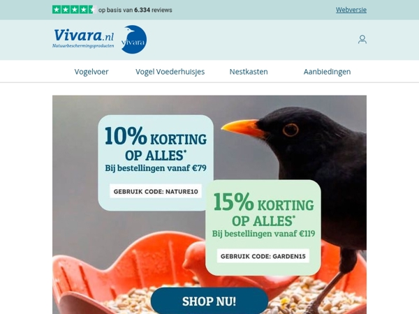 🪷 Nieuw: de balkon-vogelvoederlijn!
