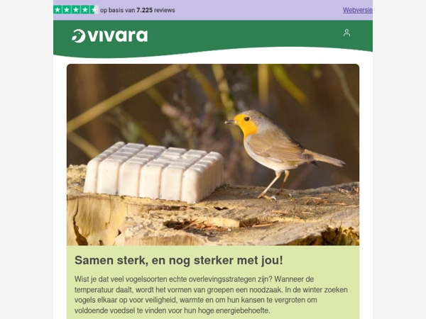 💥 Vogelliefhebbers besparen 10%