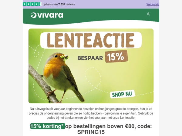 🛒 Bespaar 15% op bijna alles!