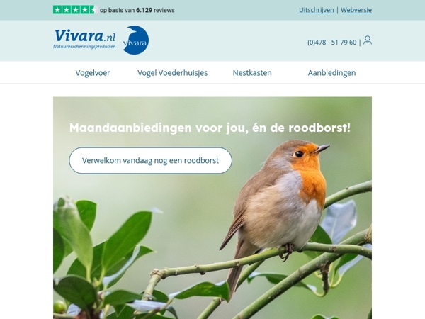 🐦 Gespot: Rode borst & laatste kans op juli-aanbiedingen