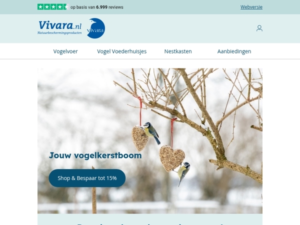 🎄 Een kerstwonder voor vogels!