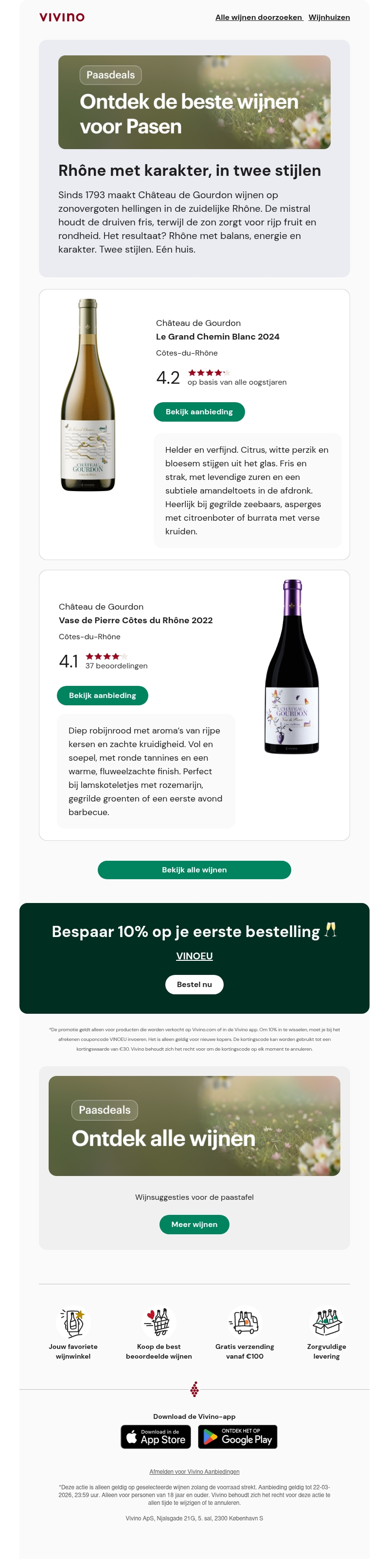 Paasdeals: Rhône Battle | Wit of rood, wat kies jij? Paasdeals: Rhône Battle | Wit of rood, wat kies jij?