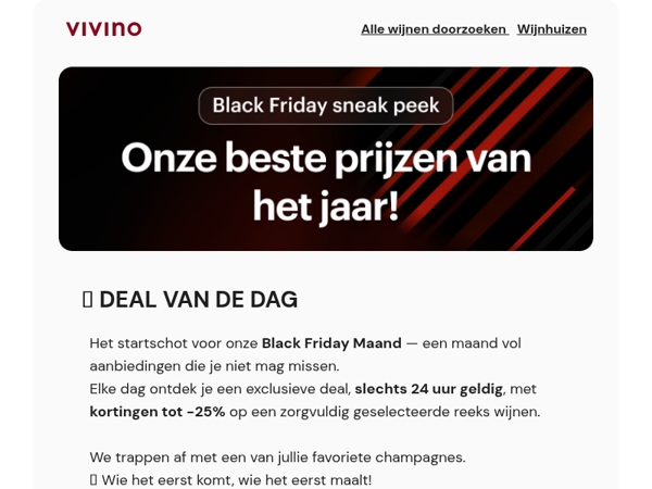 🖤Black Friday maand: 🍾4.0⭐ Blanc de Noirs 