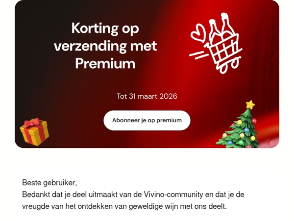 Bespaar op verzendkosten en ontdek nieuwe wijn