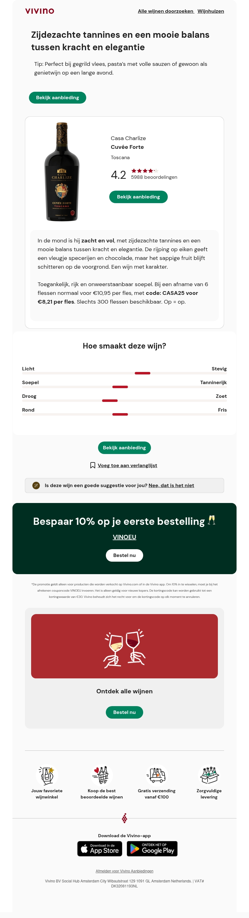 Bespaar 25%: Rijk, soepel en verleidelijk Toscaans rood Bespaar 25%: Rijk, soepel en verleidelijk Toscaans rood