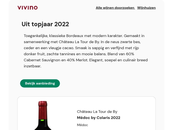 Mooie Klassieke Médoc met 4.1⭐️