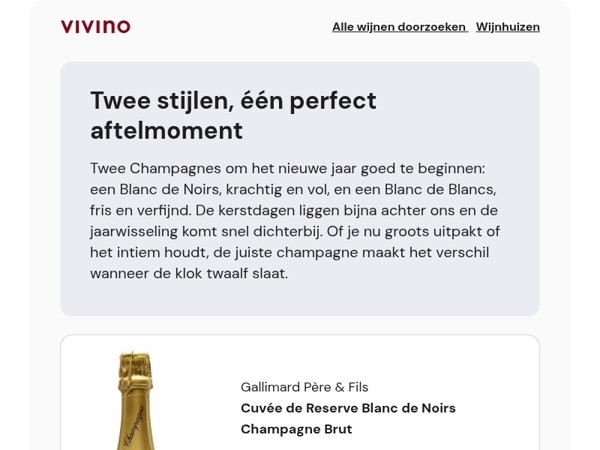 Twee champagnes, één moment: klaar voor de jaarwisseling 🍾