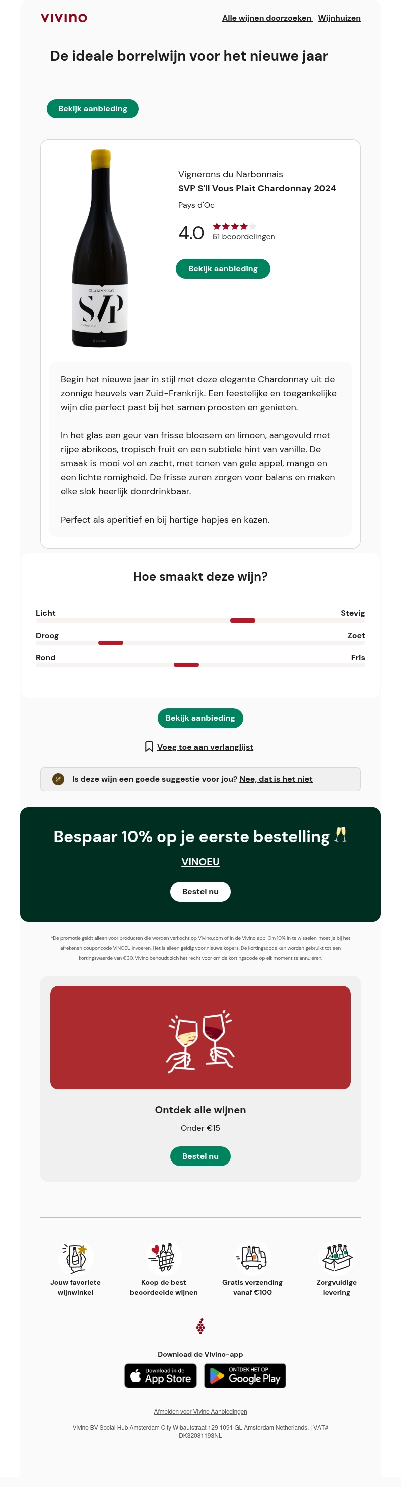 🥂 De ideale borrelwijn voor het nieuwe jaar 🥂 De ideale borrelwijn voor het nieuwe jaar