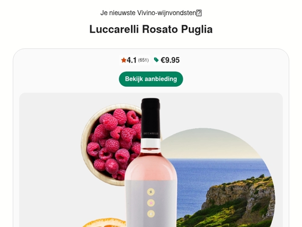  ⭐ Heerlijke en sappige rosé  