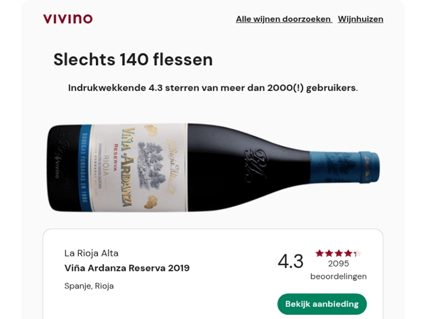 4.3★Van het beroemde La Rioja Alta