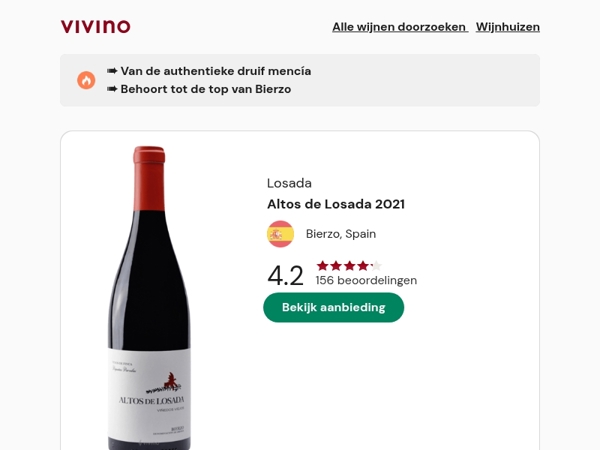 ★ Spaanse klassewijn van 100 jaar oude wijnstokken van de authentieke druif 