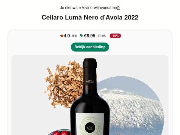 ★BIO: Fluweelzachte Siciliaanse rode wijn voor een zeer kleine prijs 