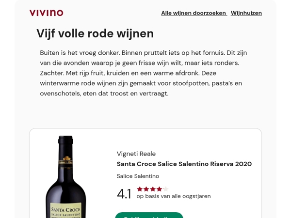 🕯️Amarone, Ribera & Primitivo voor de winter