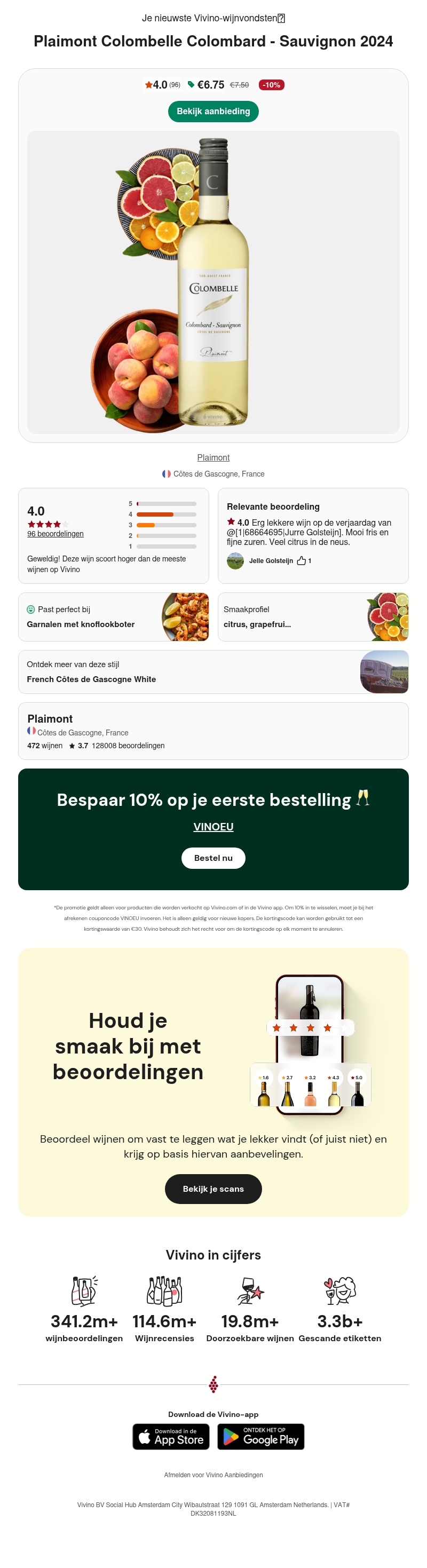 ★ Waanzinnig dorstlessend wit voor een piepkleine prijs ★ Waanzinnig dorstlessend wit voor een piepkleine prijs