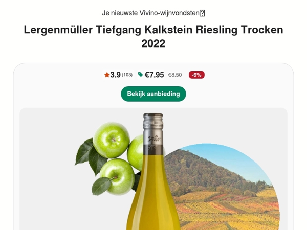 Proef de koning van de witte wijnen: Tiefgang Riesling uit de Pfalz 