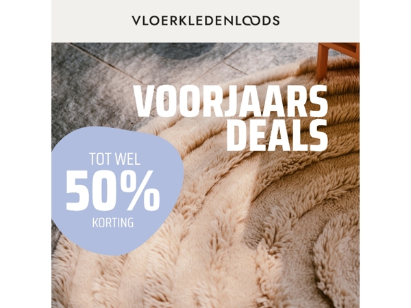 Fris je interieur op met onze Voorjaars Deals! 🌸