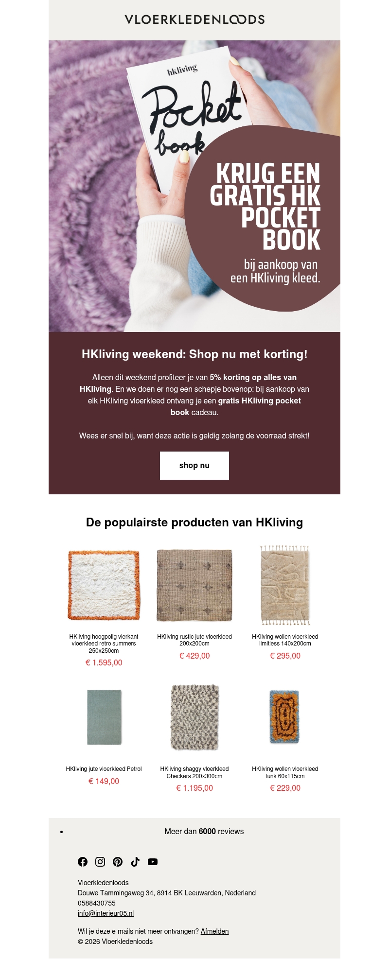 Een cadeautje van HKliving (en korting!) 🎁 Een cadeautje van HKliving (en korting!) 🎁