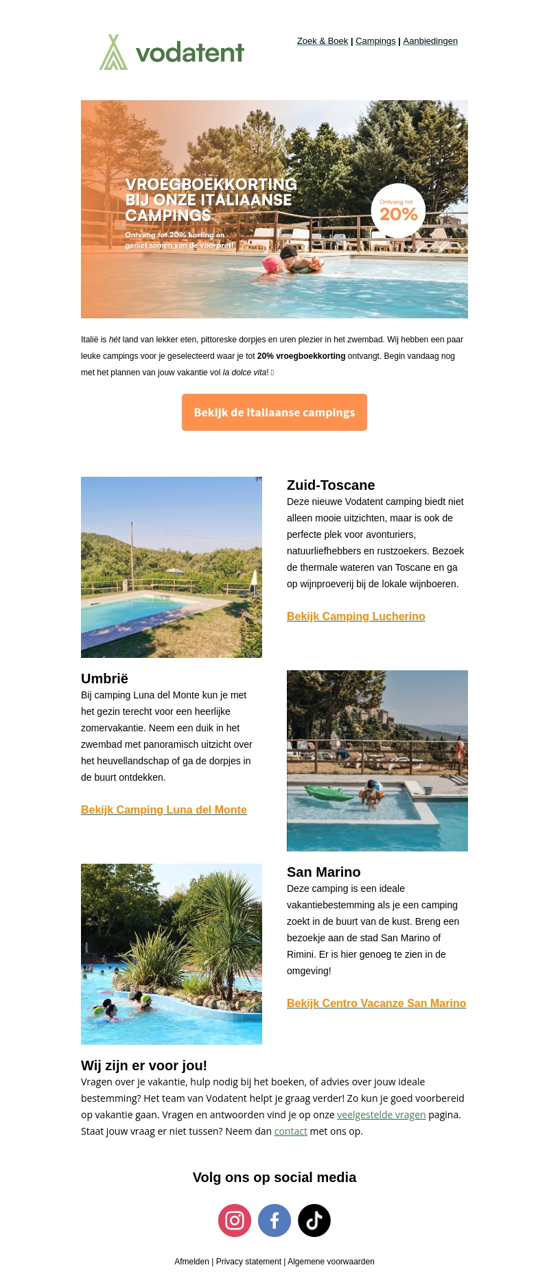 Ontdek La Dolce Vita, boek een safaritent in Italië! 🇮🇹 Ontdek La Dolce Vita, boek een safaritent in Italië! 🇮🇹