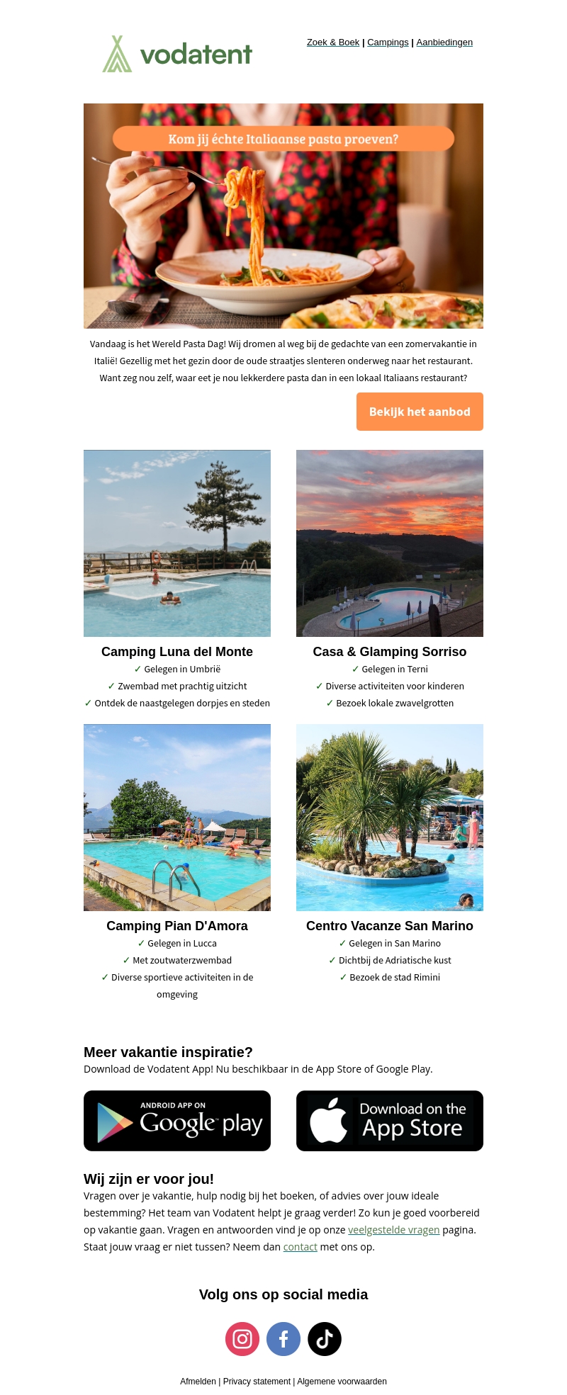 Kom jij échte Italiaanse pasta proeven? 🍝 Kom jij échte Italiaanse pasta proeven? 🍝