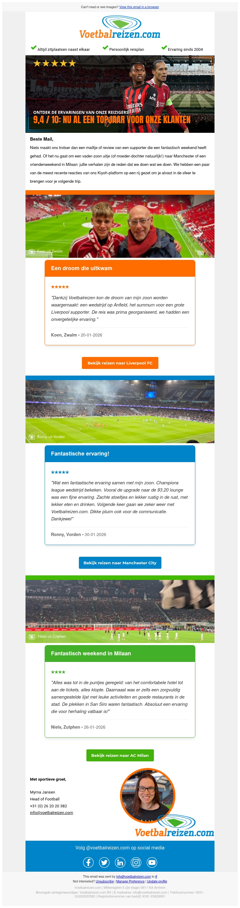 9.3/10: Ontdek waarom 2026 nu al een topjaar is voor onze fans 9.3/10: Ontdek waarom 2026 nu al een topjaar is voor onze fans