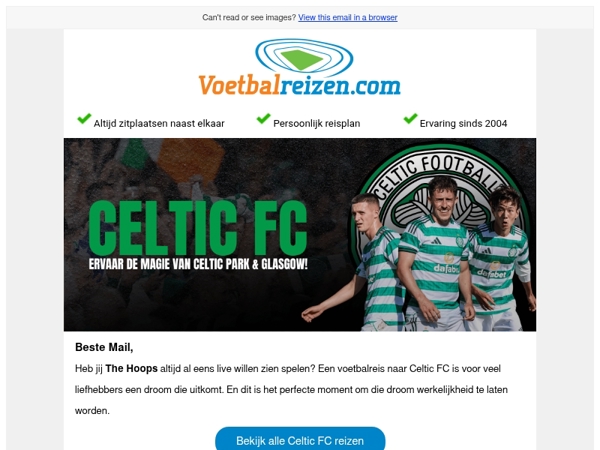 🍀 Ervaar de magie van Celtic Park & Glasgow!